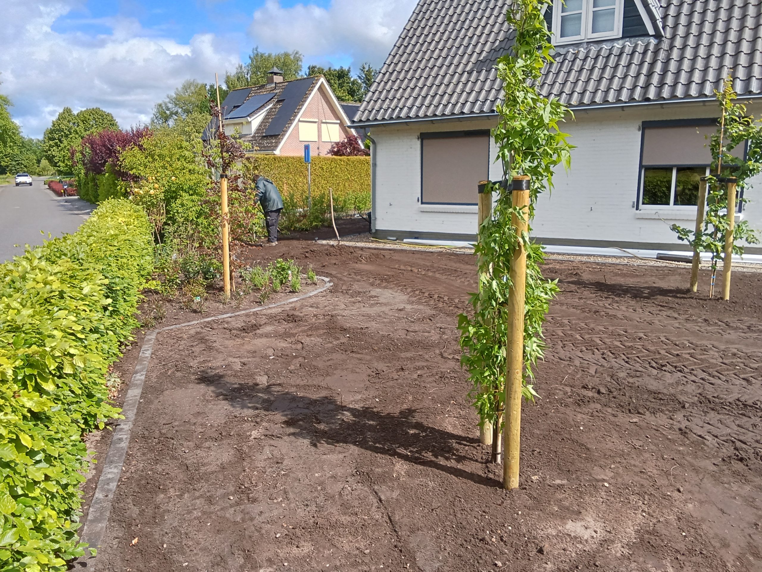 Tuin na afronding van het werk door Bijsterbosch Hoveniersbedrijf